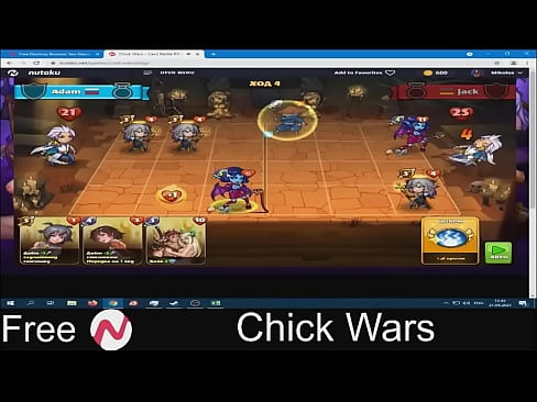 Chick Wars ( free game nutaku )  Card Battle RPG