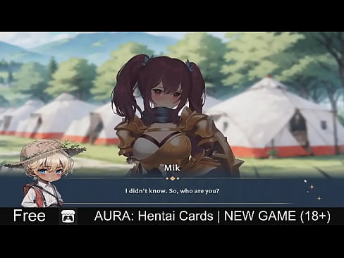 AURA: Hentai Cards  (free game itchio) Adventure, Card Game, Visual Novel,2D, Adult, Anime, Eroge, Erotic, Hentai, Romance, Singleplayer