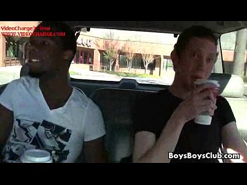 Sexy White Twink Bareback Gay Sex With Muscular Black Guy 08