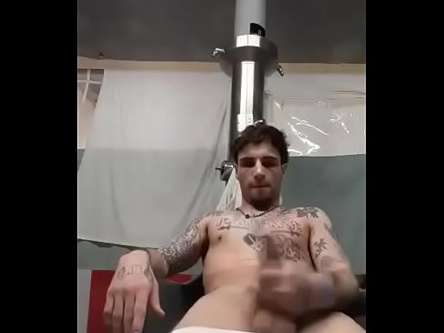 Solo dude in shower