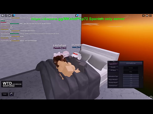 Roblox shoving my dick into this barbie looking hoe's pussy