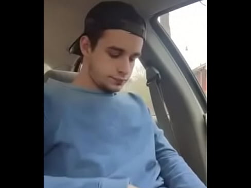 Jerking off in the car