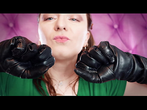 ASMR: my VERY old vegan-leather gloves (Arya Grander) SFW sounding fetish video