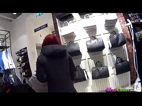 MallCuties - Amateur redhead girl sucking and fucking for shopping free