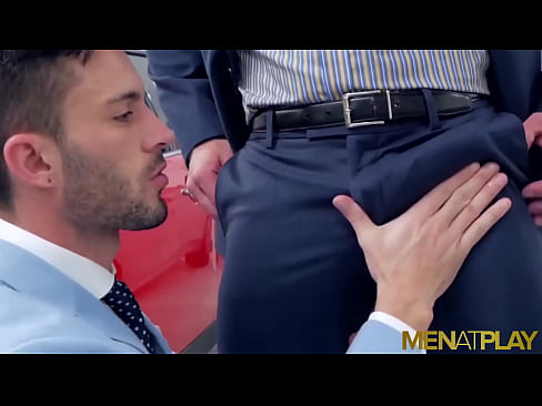 Suited Hunks Ass Fuck After Dick Sucking