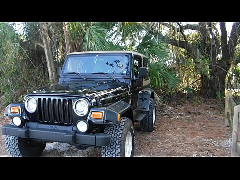 Shooting a load in my Jeep. Voyeur.