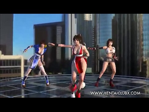 sexy ecchi  Sexy Ecchi Mai Tifa and Kasumi Dancing