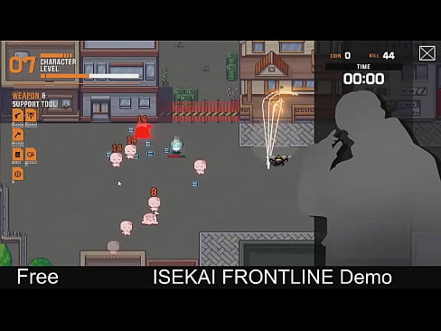 ISEKAI FRONTLINE ( Steam demo Game) Action, Action Roguelike, Bullet Hell, Nudity, 2D