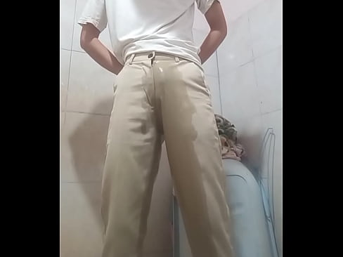 Piss on slacks