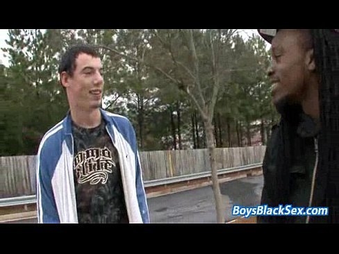 Blacks On Boys - Gay Bareback Hardcore Fuck Video 04