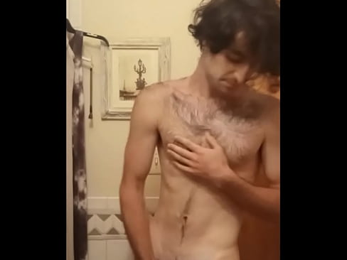 Cute Boy Masturbates in the Bathroom in Secret