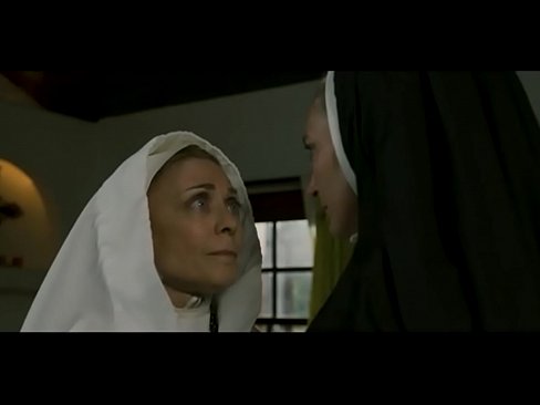 Monastery sister having some secret and nasty lesbian affair