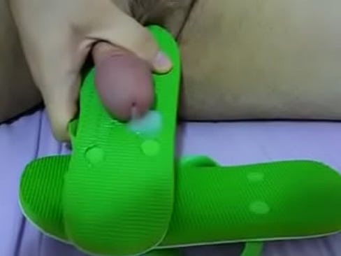 cum in the flip flops