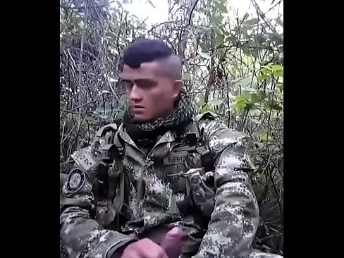 Militar Rico De Colombia Masturbandose