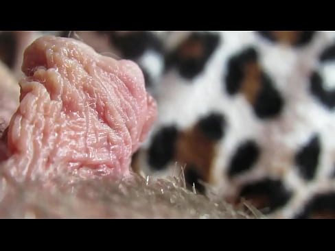 Extreme Closeup On My Huge Pulsating Clit Head