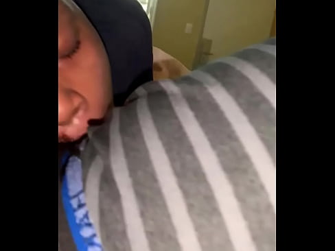 Ebony amateur swollowing my. Dicc because she lonely n love my dicc