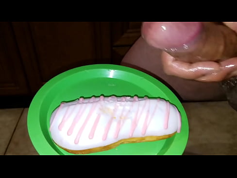 Sperm on my yummy cum treat