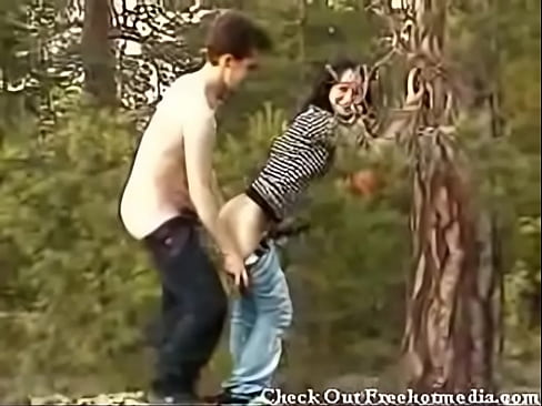 Outdoor sex video couple fucking