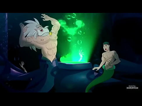 Atlan becomes human GAY XXX PARODY The Little Mermaid
