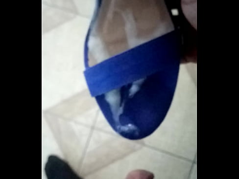 Sandália azul