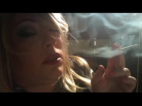 Chubby Mistress Teases You With Smoke And Lipstick