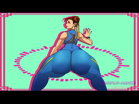 Chun-Li Twerks On Camera and On Dick