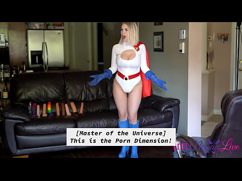 POWER GIRL AND THE PORN DIMENSION - Preview - ImMeganLive - From the content creator ImMeganLive, MeganLive, IMLproductions, IML, Megan