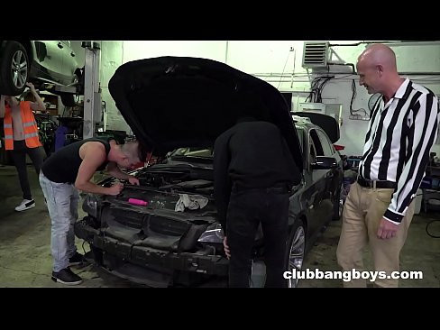 Repairing cars and the bosses shaft, all included in the price!