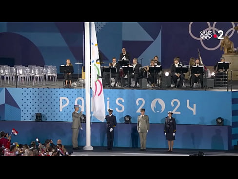 Did you notice the Olympic flag is hoisted bottom up in Paris 2024