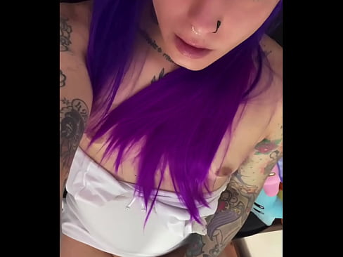 Trans girl shows off her big dick and cumming it deliciously