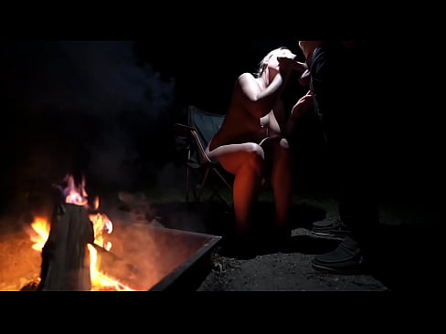 Blowjob By The Campfire