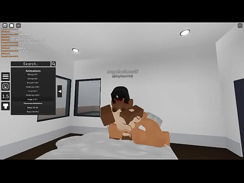 futa fucks stupid whore in roblox and impregnates her with babys (rough sex)