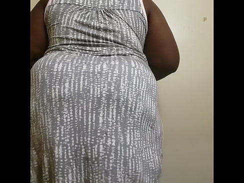 Thick tranny granny dress