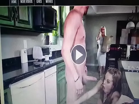Who is she? Fucking husband in kitchen Alexis Adams???