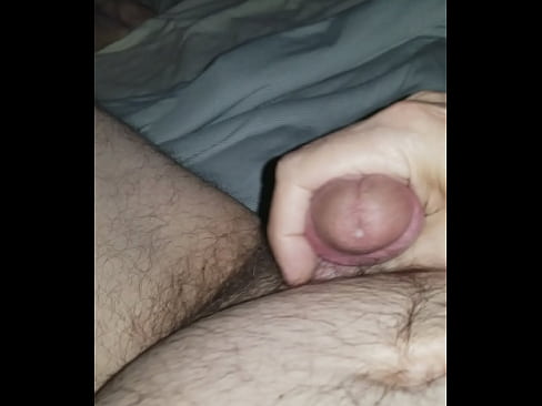 Jerking off in bed