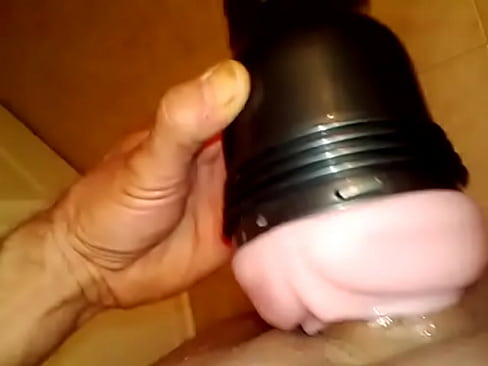 Fucking my fleshlight after a shower. Check out my longer videos!