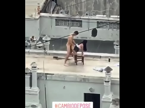 Sexo en la terraza