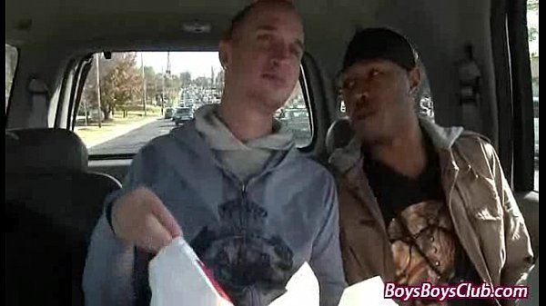 Blacks On Boys - Bareback Interracial Hardcore Fucking Movie 09