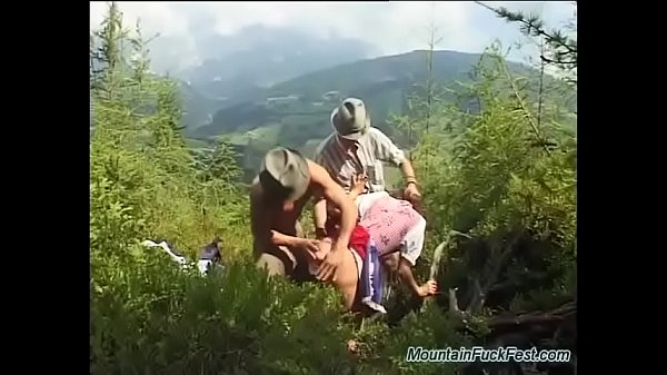 curly german teen loves extreme mountain sex