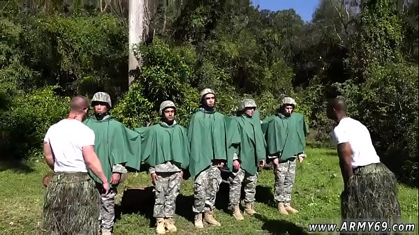 Gay fun soldiers fondled first time Taking the recruits on their