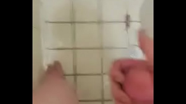 Big Cock Stroked in Shower