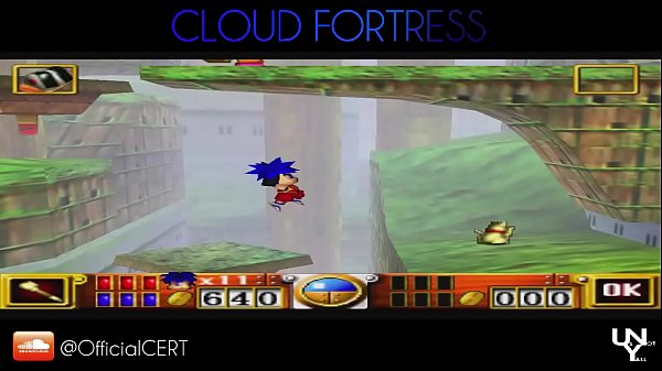 @OfficialCERT | Cloud Fortress | Goemon's Great Adventure