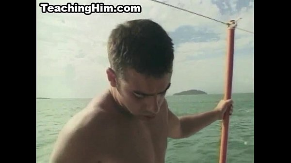Captain of a boat sucks cock and gets fucked anally
