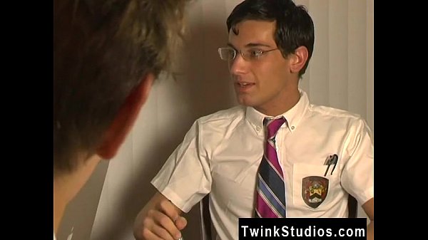 Sexy gay Blair Mason and Kayl O'Riley are bored investigating anatomy