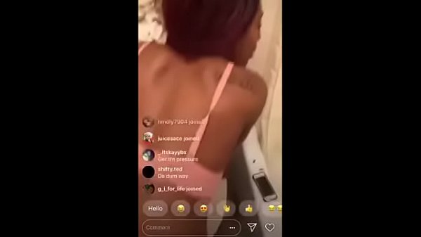 Fucking this thot while I was Live on IG @sean6oat