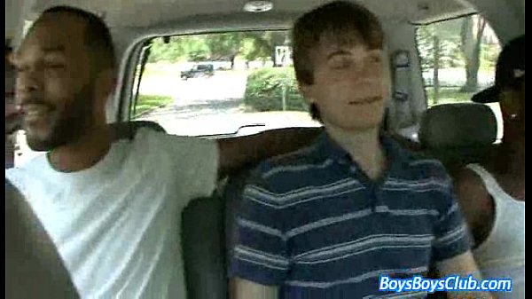 BlacksOnBoys - Interracial Bareback Gay Hardcore Porn Movie 24