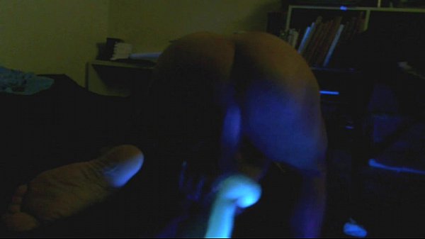 Blacklight Suckin n Fuckin Dildo Cock