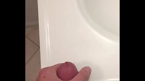 mjonesmjo bathroom cumshot thick load