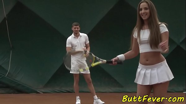 Bootylicous babe assfucked after tennis