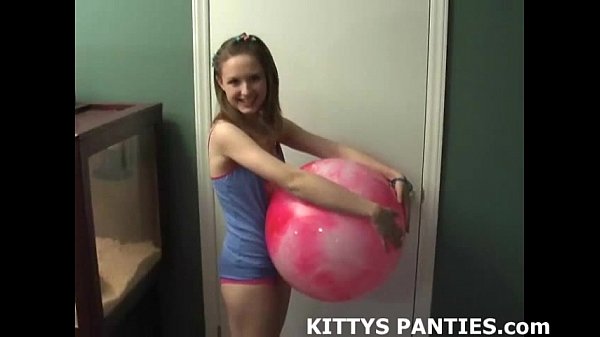 Innocent teen Kitty having a sexy s. party